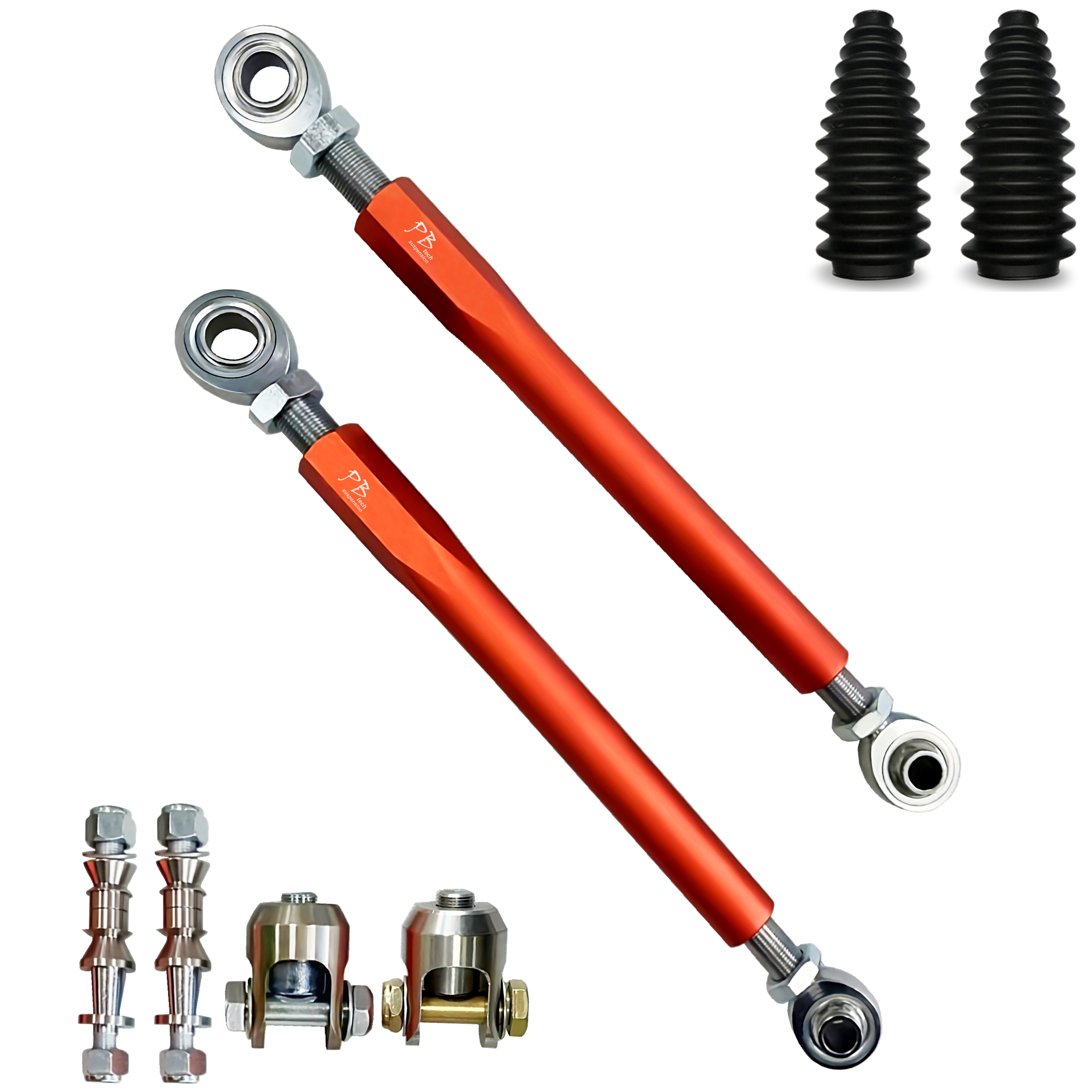 For Gen 3 Raptor Steering Tie Rods Heavy Duty Tie Rod and Drag Link Steering Kit for Ford Raptor Gen 1 2 3 Offroad Steering