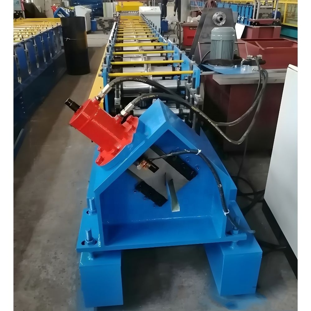 America Popular Galvanized Metal Aluminum J Channel Track Trim Drip Edge Roll Forming Machine