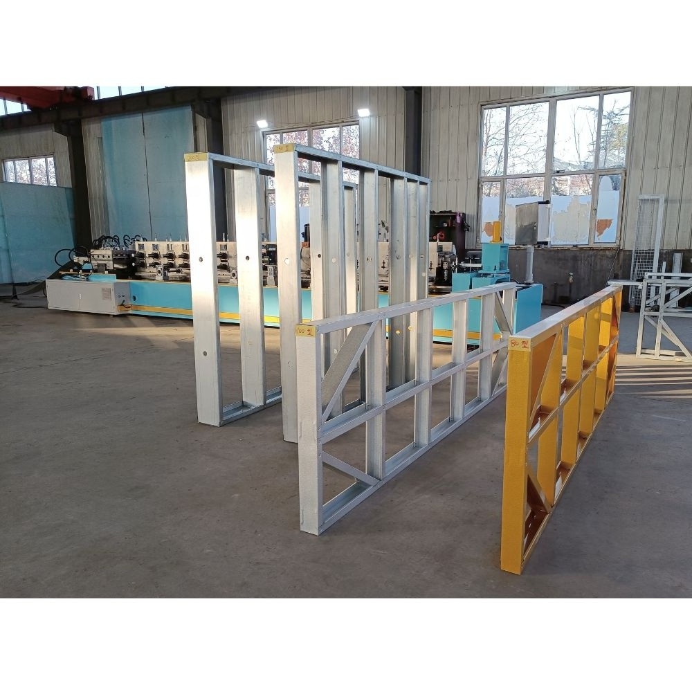 Galvanized Steel Width Automatic Adjustable C60-C200 Light Gauge Framing Keel Roll Forming Machine