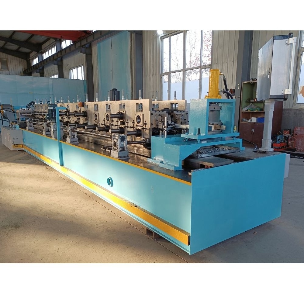 Galvanized Steel Width Automatic Adjustable C60-C200 Light Gauge Framing Keel Roll Forming Machine