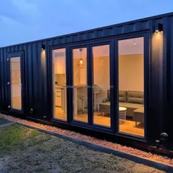 China Modern Modular Kits Storage Shopping Container Homes Prefabricated Portable Houses Flat Pack