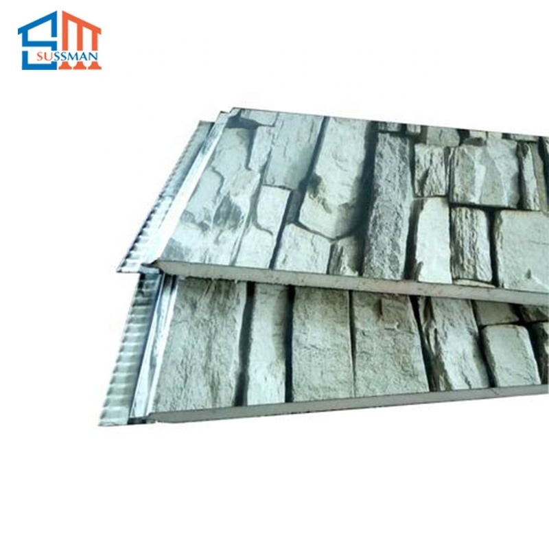 Lightweight and Waterproof Exterior Brick Wall Decorative Sandwich Panel Insulated Metal Siding Panel