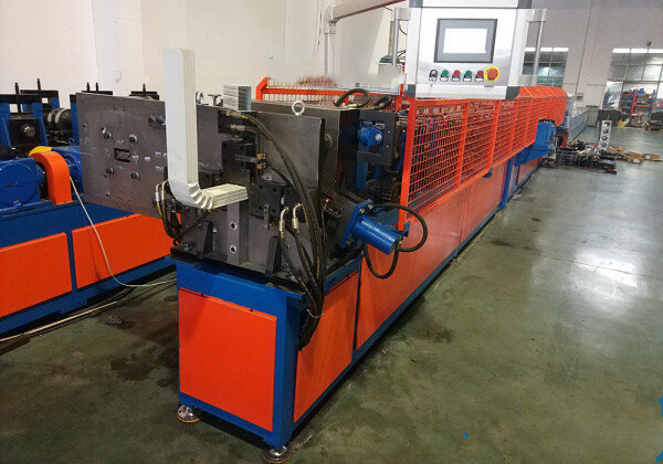 PPGI Aluminum Square Round Rainspout Downpipe Tube Roll forming machine