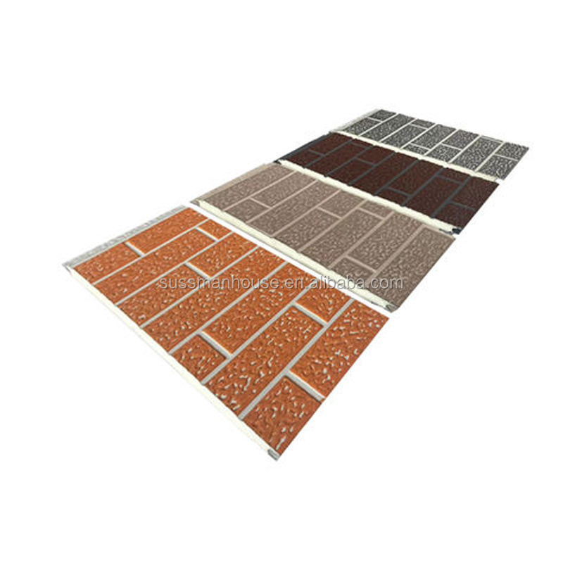 Lightweight and Waterproof Exterior Brick Wall Decorative Sandwich Panel Insulated Metal Siding Panel