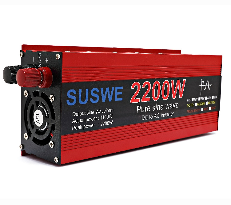 1000w  pure sine wave power inverter DC 12V/24V to AC 110V 220V