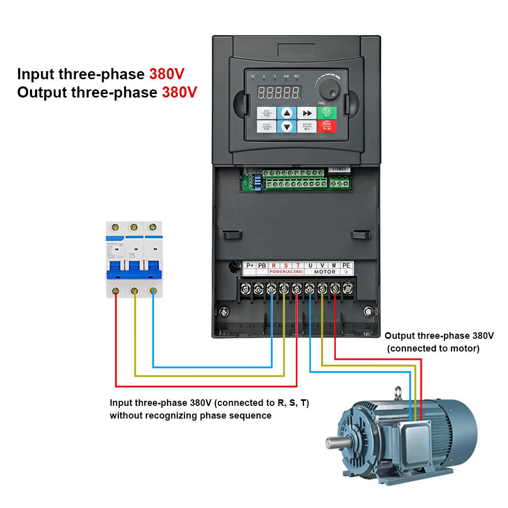 720 type 220V and 380V full power Variable Frequency Drive 0.75-110KW vdf invert 380v 220v