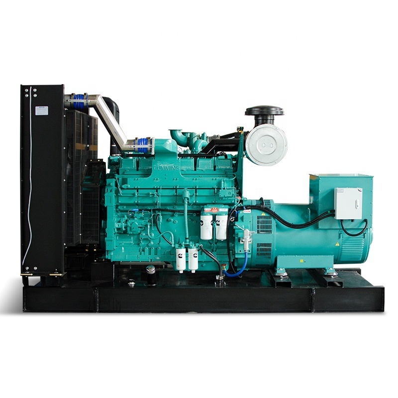 Open or silent 625kva 500kw diesel generator price with Cummins engine KTAA19-G5