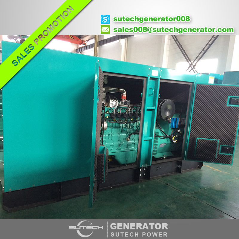 Natural gas generator 140 kw with Cummins engine JL6LQ176G