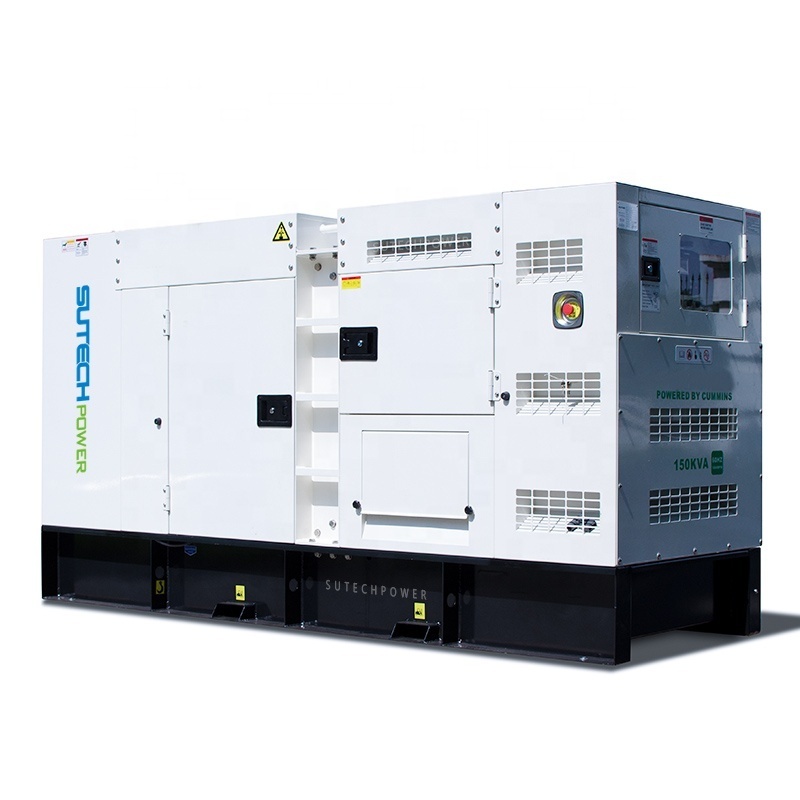 Cummins engine 6BTA5.9-G2 denyo 150kva diesel generator price