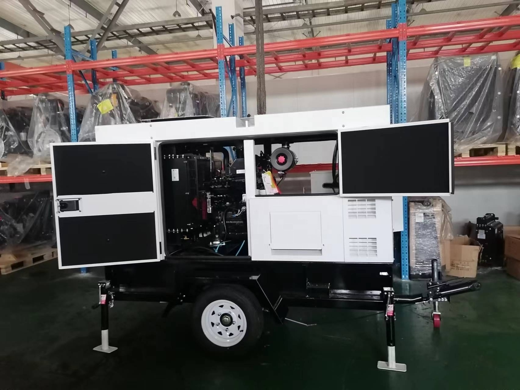 with Cumins 4BTA3.9-G2 Electronic 60kw silent diesel generator 75kva generator price