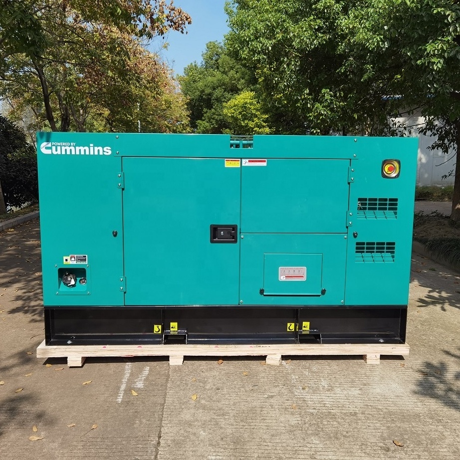 movable 50000 watt generator 50 kw 60 kva power by cummins diesel engine 4BTA3.9-G2 on trailer