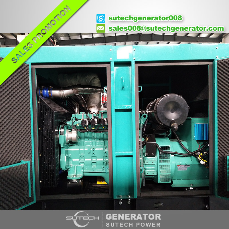 Natural gas generator 140 kw with Cummins engine JL6LQ176G