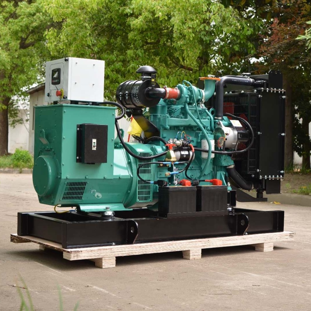 movable 50000 watt generator 50 kw 60 kva power by cummins diesel engine 4BTA3.9-G2 on trailer