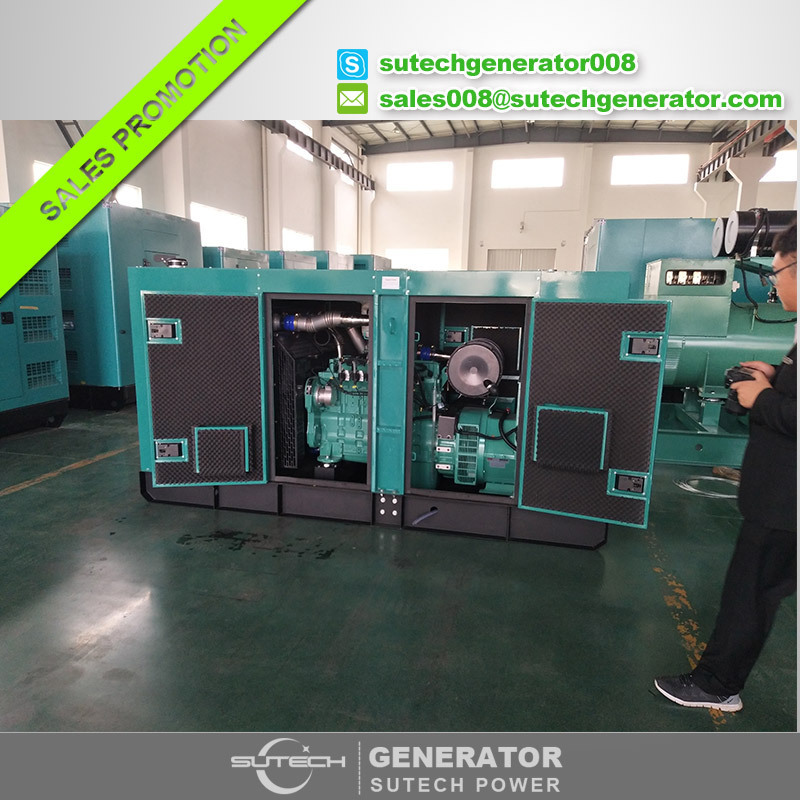 Natural gas generator 140 kw with Cummins engine JL6LQ176G