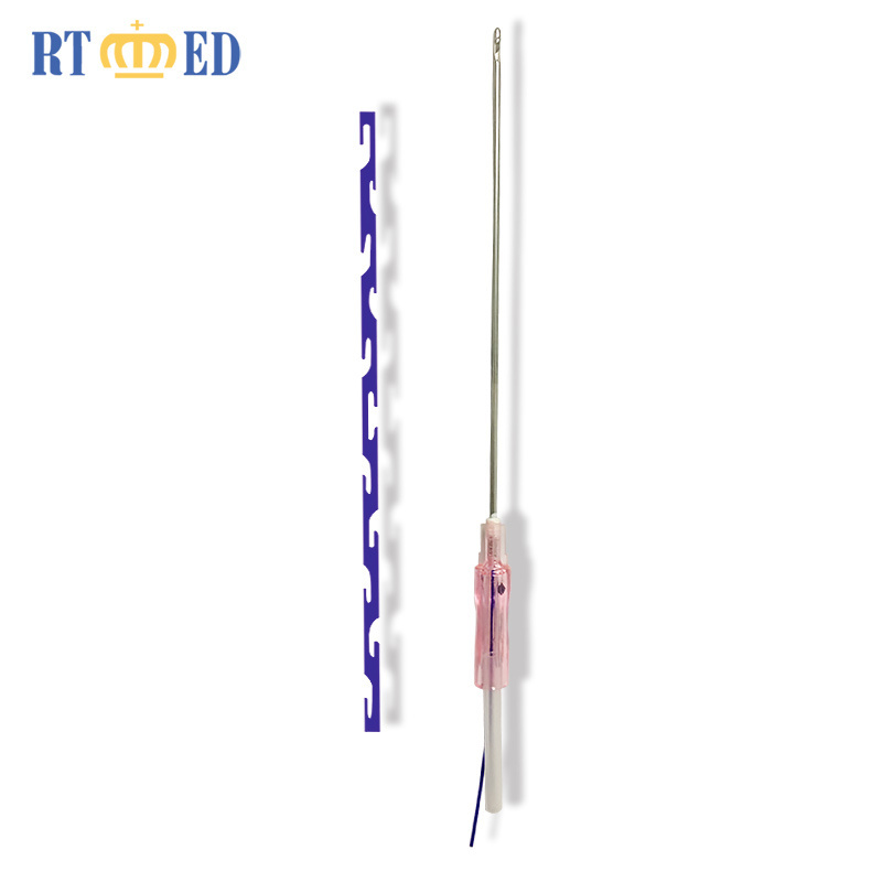 HDKMED High quality lifting thread Manufacturer Supplier threads PCL Molding GOG 18g 100mm  threads lift