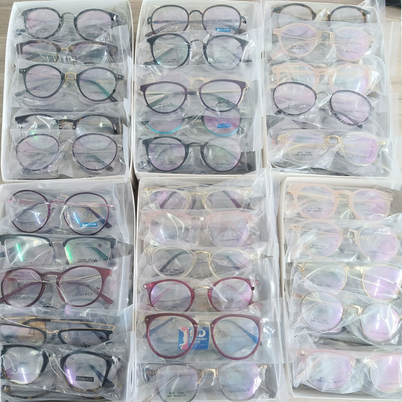 wholesale cheap mixed order  designer eyewear tr90 +metals glasses frames spectacle optical eyeglasses frames for women men