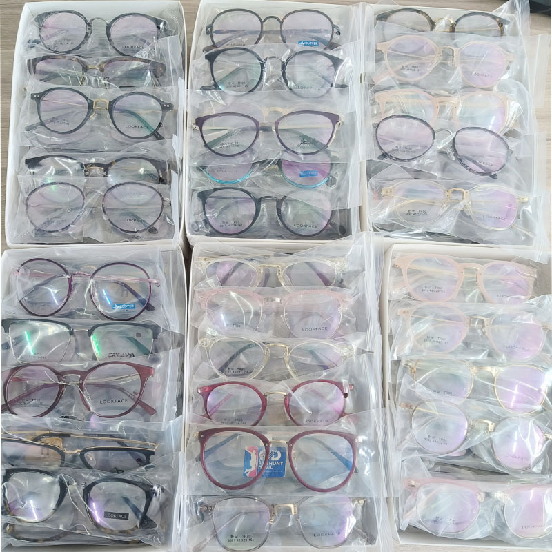 wholesale cheap mixed order  designer eyewear tr90 +metals glasses frames spectacle optical eyeglasses frames for women men