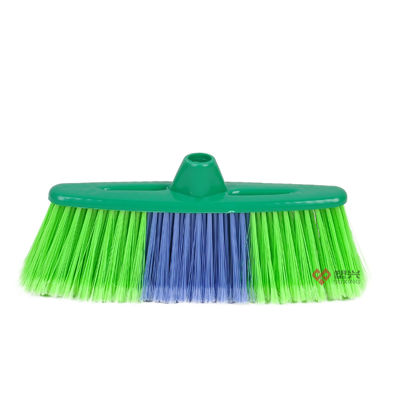 Plastic house cleaning broom head factory supply broom head