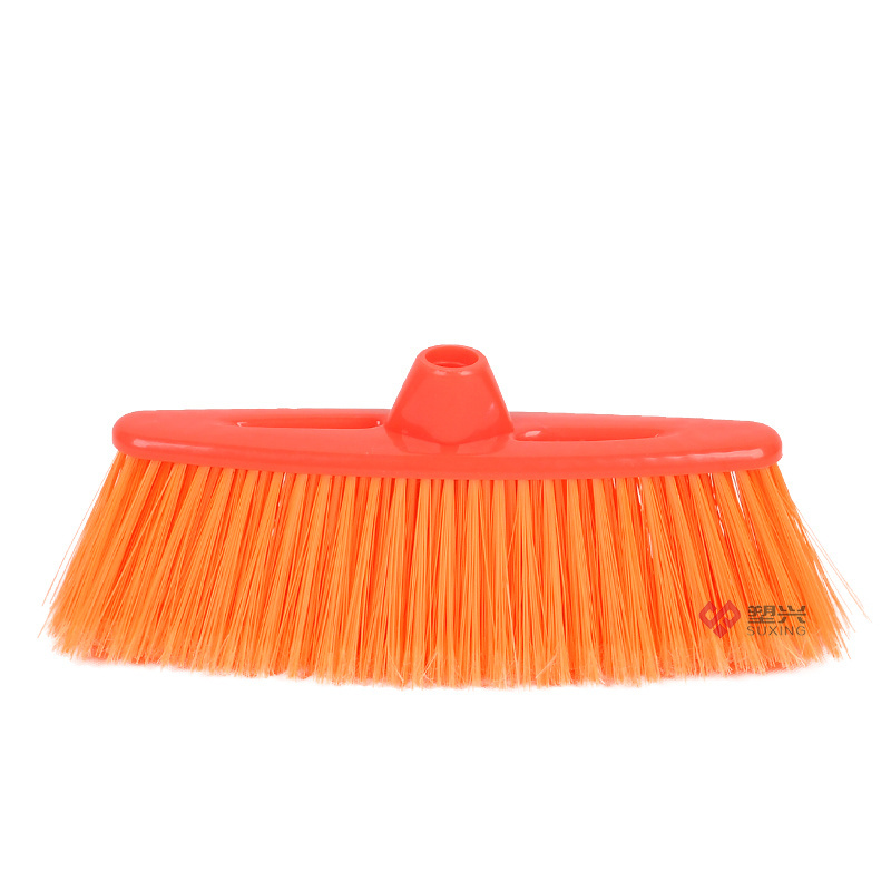 Plastic house cleaning broom head factory supply broom head