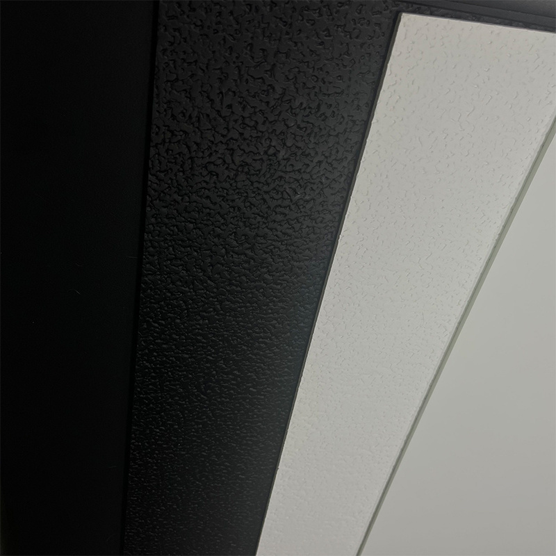 High quality 3d wall panels moisture-proof pvc laminate 60*60cm black flat tile ceiling panels interior decoration