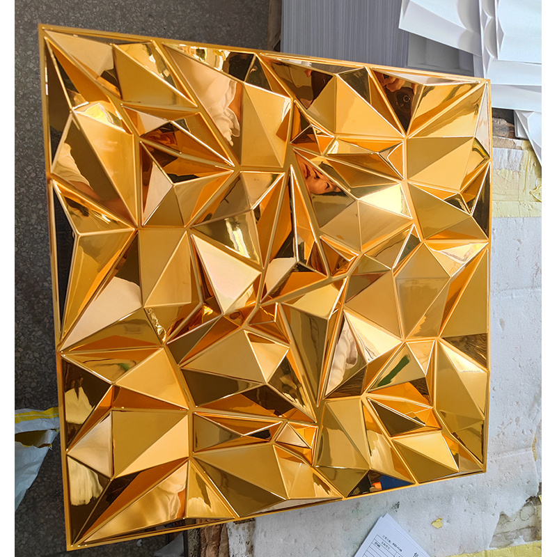 paintable bendable 3d texture wall panels triangle mirror 3d wall panel pared coating wall panel