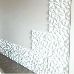 Luxury glossy commerical decoration 3d wall boards pvc gold 3d interior decor wall panel