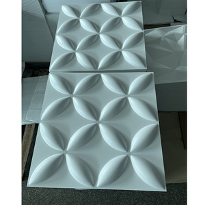 PVC 3D Wall panel interior Decorative Wall Ceiling Tiles Wallpaper Waterproof