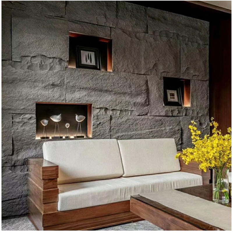 decoration wall material Light weight polyurethane PU artificial culture stone interior and exterior PU faux stone panel