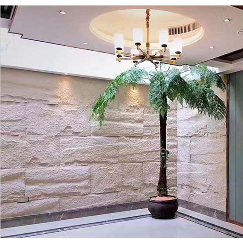 polyurethane wall panel stone column wraps decorative artificial 3d pu faux rock veneer stone wall panel