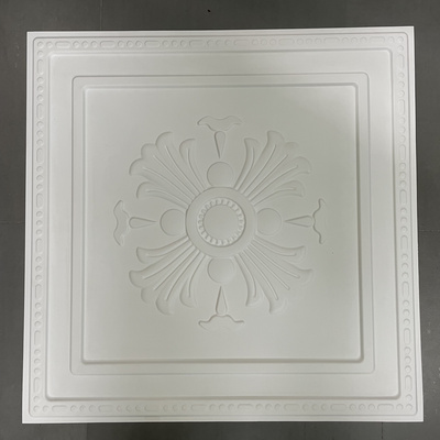 Factory house interior decorative wall panel Waterproof Damp-proof white Cheap 3d pvc Ceiling Tiles