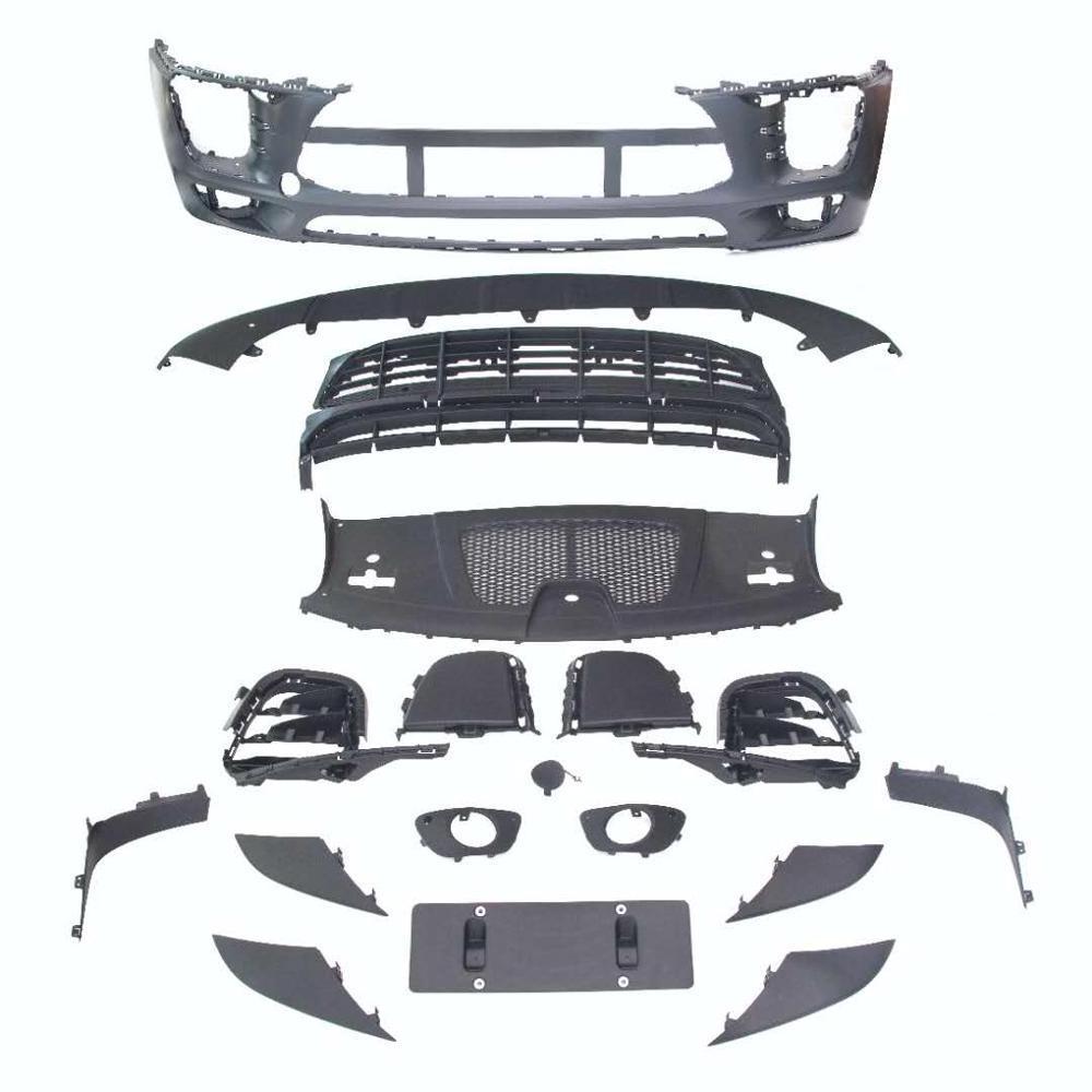 Auto Parts Front Bumper Body Kit Set For Porsche Macan 2014 2015 2016 2017