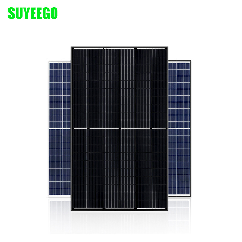 SUYEEGO Single Solar Panel 500watt Monocrystalline Solar Panel Price 500w 440w 450watt 480wp 24v 48v 500 Watt Black Fire OEM Box