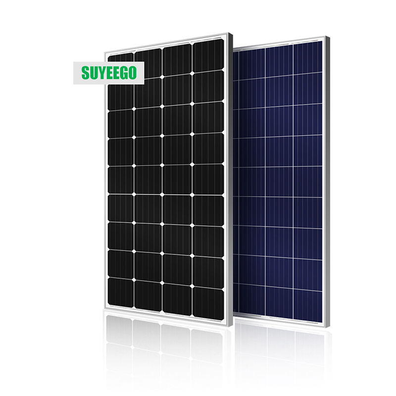 SUYEEGO Single Solar Panel 500watt Monocrystalline Solar Panel Price 500w 440w 450watt 480wp 24v 48v 500 Watt Black Fire OEM Box