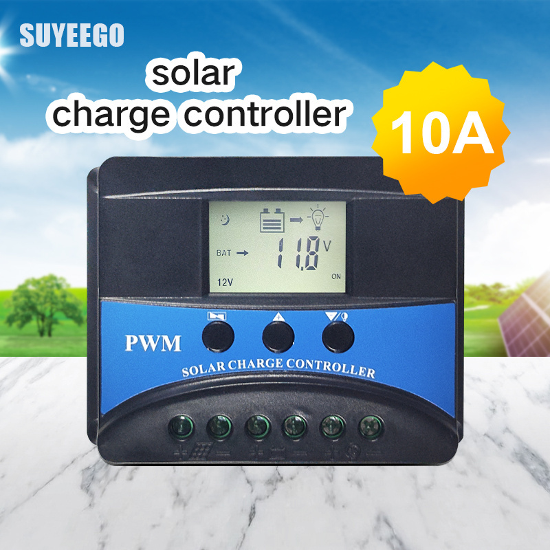 SUYEEGO New PWM 40A 50A 60A 12/24/48V Smart  Solar Charge Controller Solar Charge Controller 60v 120a