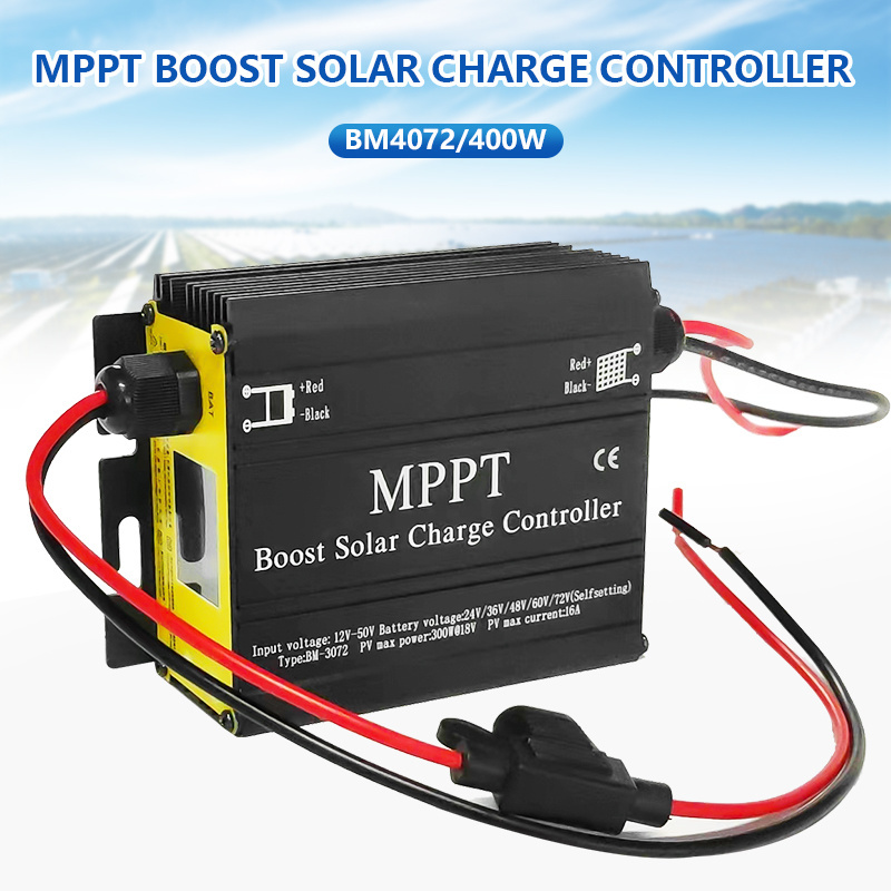 SUYEEGO mppt boost charge solar controller 48 volt 60A with 97% conversion rate 12V 24V 36V 48V 60V 72V battery charger