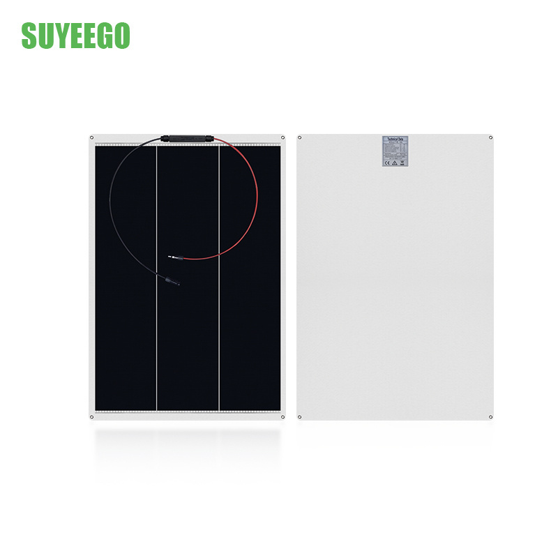 SUYEEGO Flexible Solar panel 50W 100W 150W 200 Watt Solar Cell For Cabin Fishing Boats Flexible Solar Panels water proof