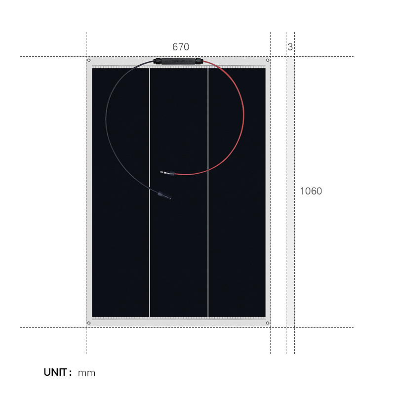 SUYEEGO 130w 150w 170w 230w All Black Flexible Solar Panels PV Modules Photovoltaic Solar Energy With Certificate factory direct