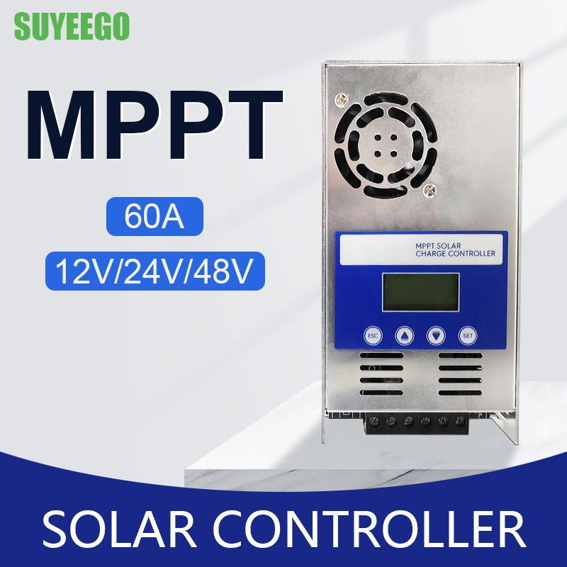 Suyeego 12v/24v/48v MPPT Solar Charge Controller 40A 60A Mppt Charger Controllers For Solar System Bulk Price