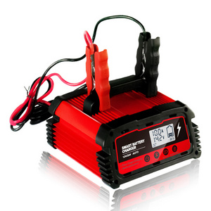 Intelligent Pulse Repair Battery Charger 12v 24v Smart car battery charger pulse repair Fast Solar System Battery Charger