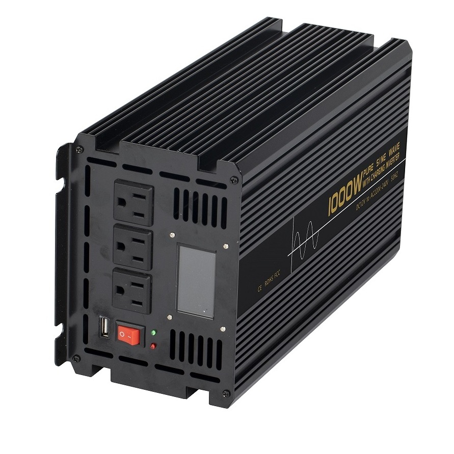 SUYEEGO 12/24/48v inverters&converters 500w 1kw switch power supplies 1500w 2kw 3kw pure sine wave inverter with battery charger