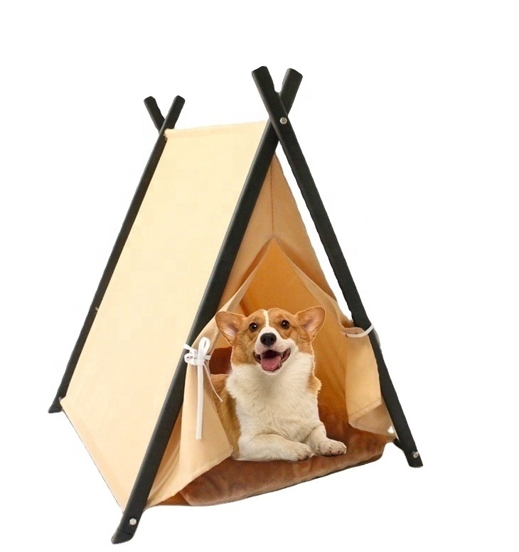 All year round universal cat and dog kennel can be disassembled and washed, teddy bear pet tent, soft bed, and kennel