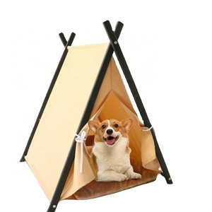 All year round universal cat and dog kennel can be disassembled and washed, teddy bear pet tent, soft bed, and kennel