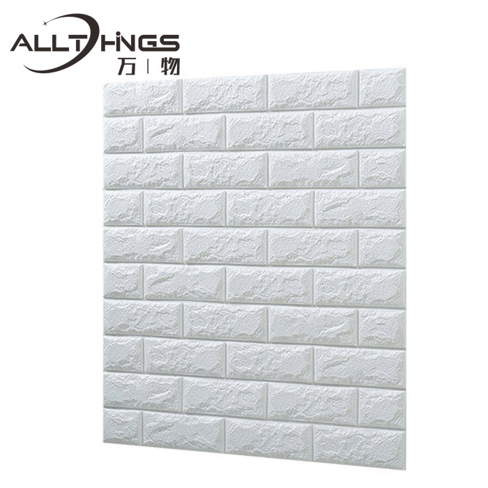 Wall Paper 3d Wall Panel for Room Soft Board Decorations Preschool Wallpaper PE Foam New Design Eco Friendly Waterproof 3d Matt