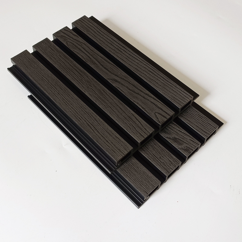 3D Wood Plastic Composite Decking Solid Floor, Outdoor Decking Flooring Wpc Wood Decking