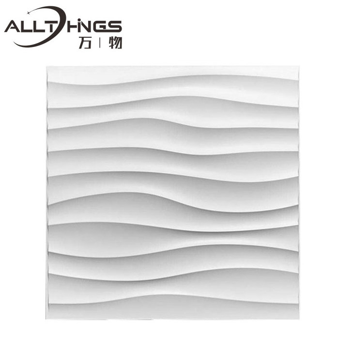 Wholesale Eco-friendly Customizable style PVC Wallpaper Easy to Install PVC Interior Wall Panel 3D Board ceiling