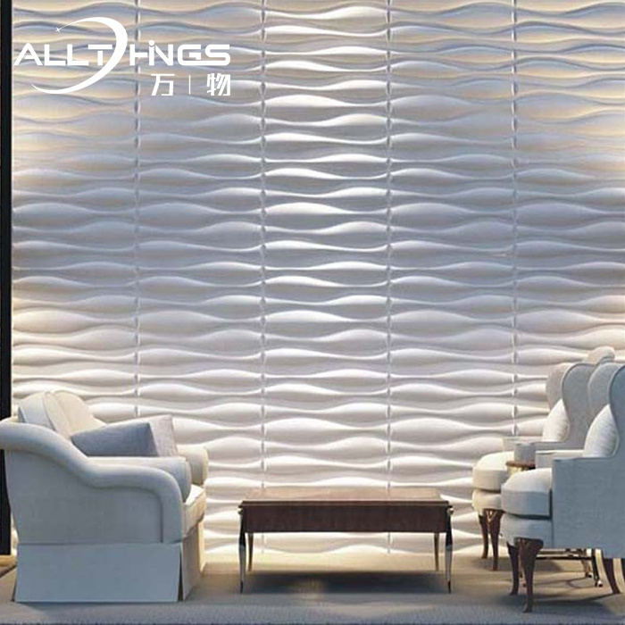 Wholesale Eco-friendly Customizable style PVC Wallpaper Easy to Install PVC Interior Wall Panel 3D Board ceiling