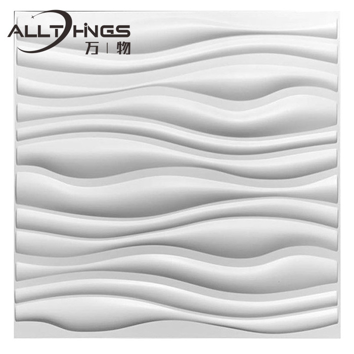 hotel office background free samples Interior Decoration 3d geometric art Eco-friendly PVC wall ceiling panels