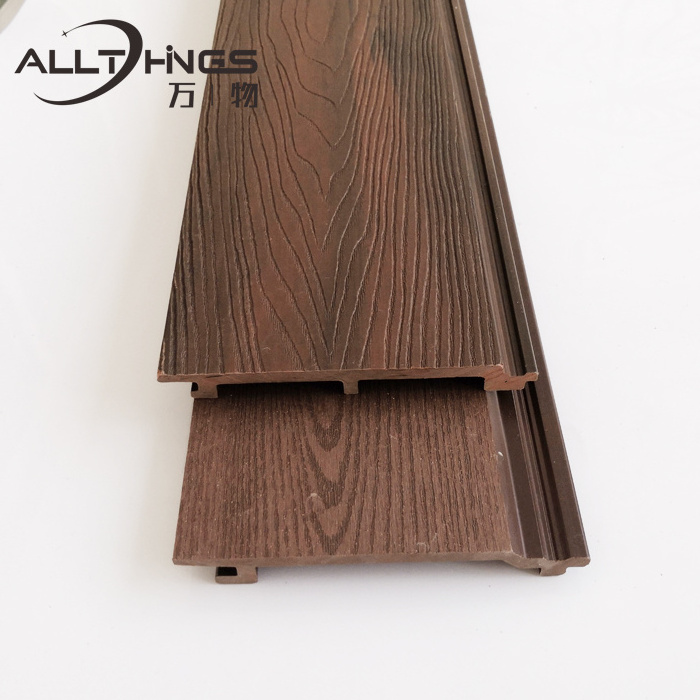 148*21mm garage wall Mixed color wood plastic wood pyeonbaeg panel waterproof wpc outdoor walls material