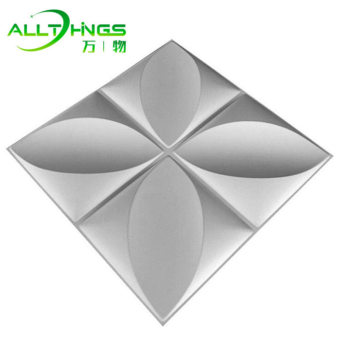 Interior decor panel Embossed design 3d pvc wallpaper/wall panel art decorative ceiling panel