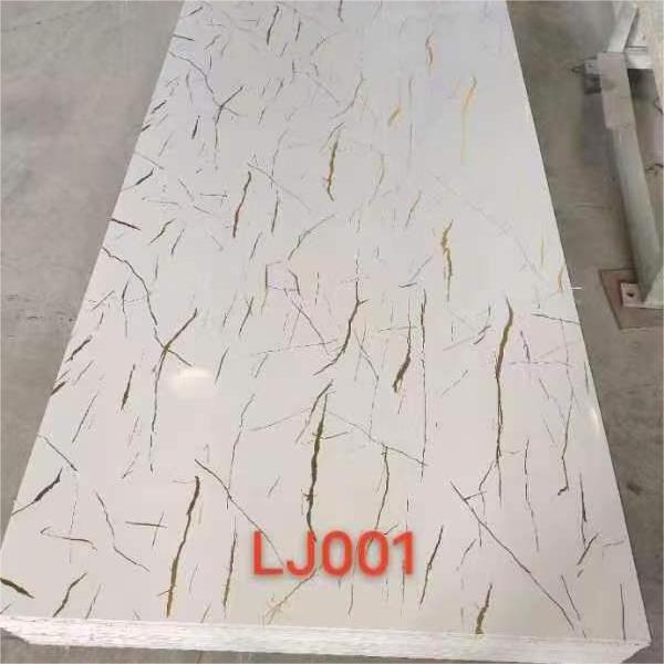 4x8 feet UV marble sheet pvc marble sheet uv board for indoor wall decoration